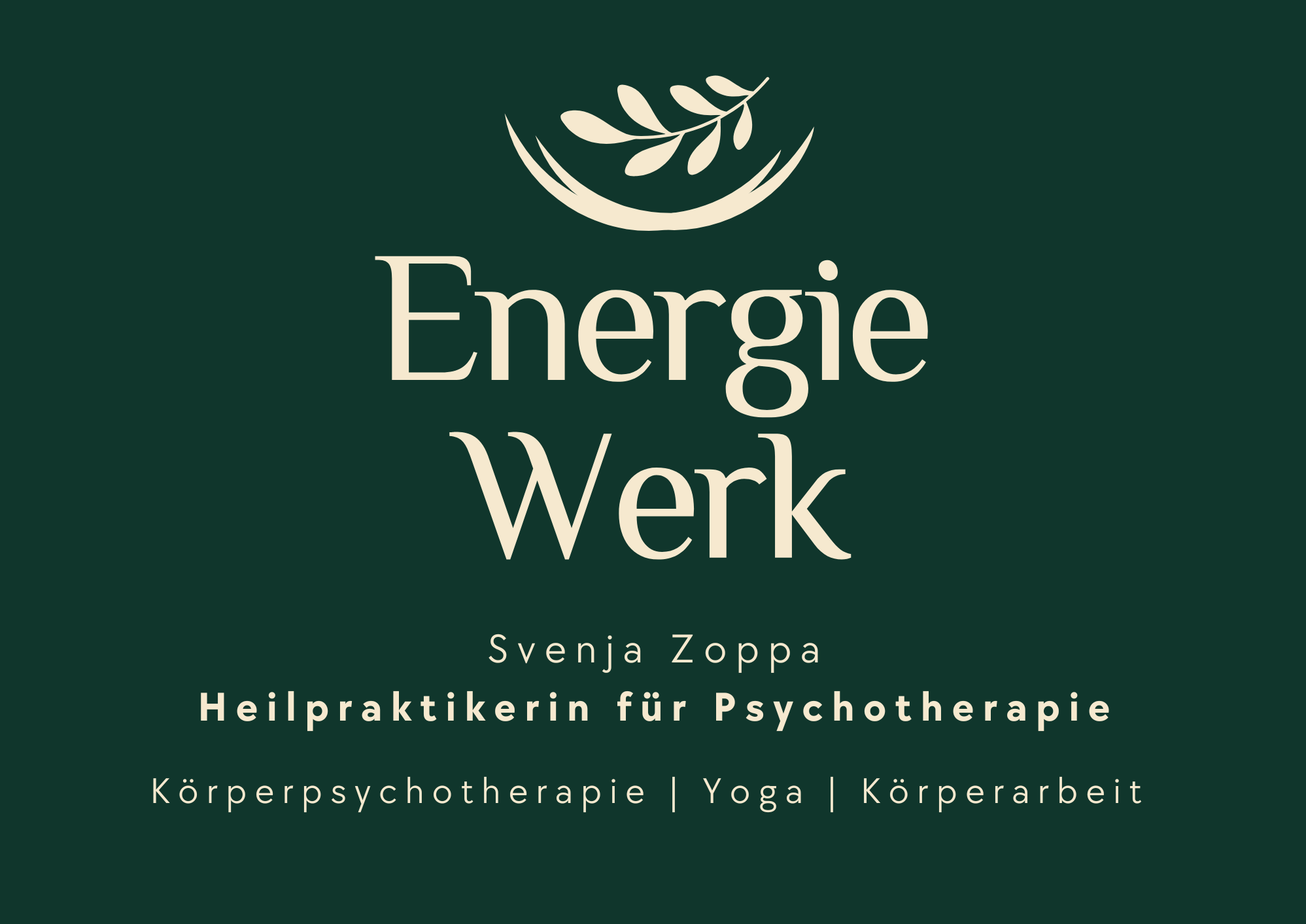Svenja Zoppa | Heilpraktikerin für Psychotherapie 